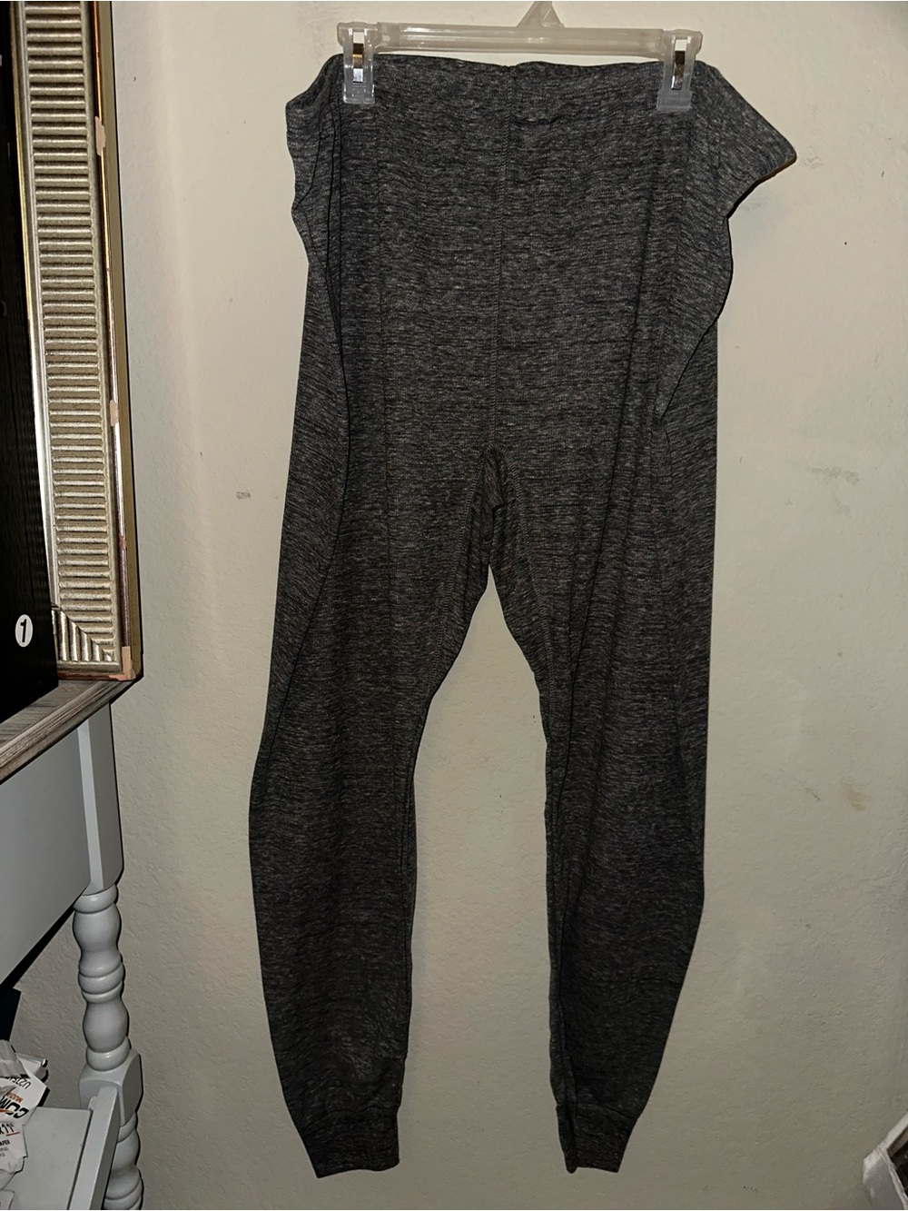 Fruit of the loom gray leggings plus size 4X